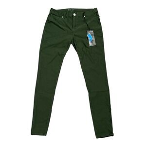 VIP Jeans Ultimate Butt Lift Skinny Pants Forest Green Women's Size 15/16 NWT